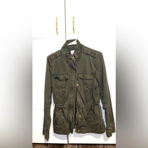 Olive Outerwear Jacket